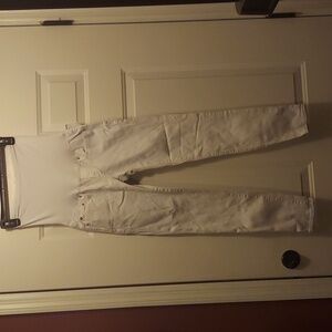 Women's White Gap Maternity jeans